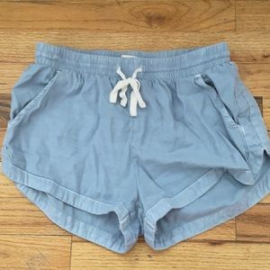 Blue cozy billabong shorts
